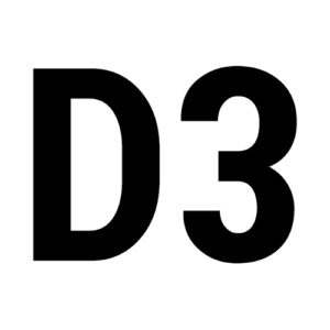 DieseDrei (D3) Logo